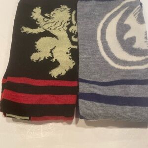NWT Set of 2 Pairs of Game of Thrones Crew Socks
